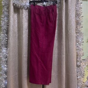 Chic Women's Magenta Trousers